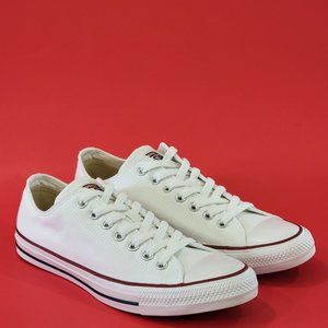 Converse CTAS Low Top Classic White Unisex Sneakers M7652 NWT